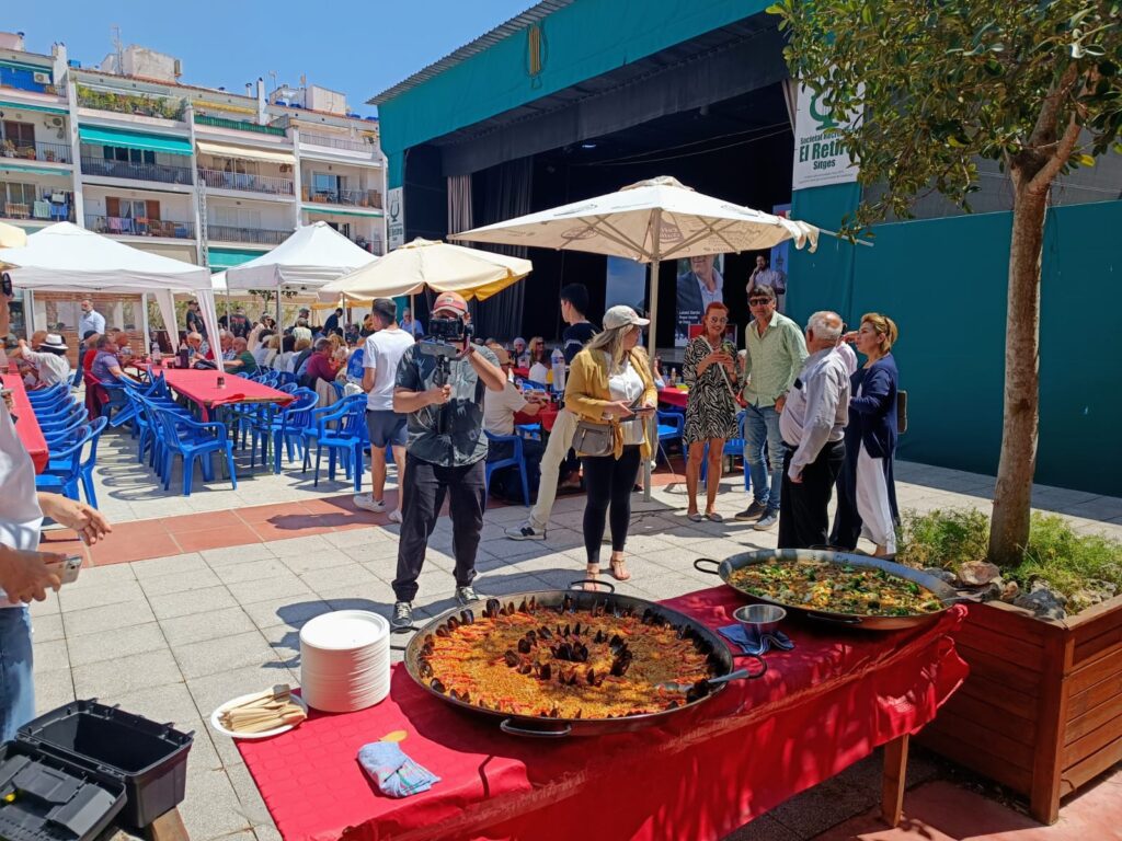 Paella para evento corporativo en Barcelona