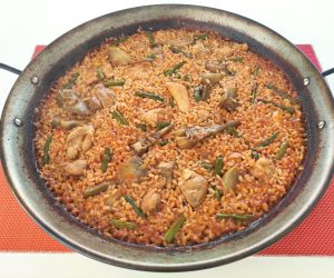 Paella de Pollo con Verduras